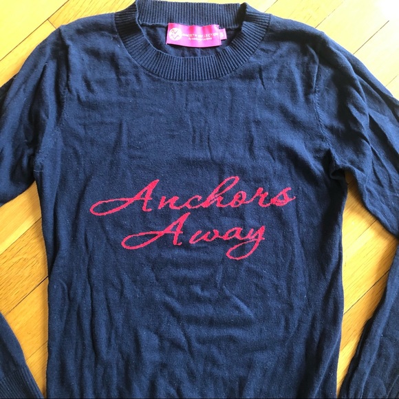 Macbeth Collection Margaret Josephs Anchor Sweater - Picture 2 of 9